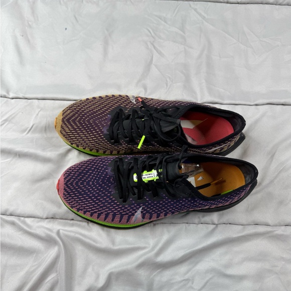 Nike Zoom Pegasus Turbo 2 Black/Purple Running Shoe Men's Size 10.5 CT1601-500 - Picture 3 of 8